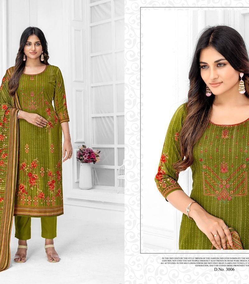 Jeba Vol 3 Shiv Gori Silk Mills Pashmina Suits Wholesale Online