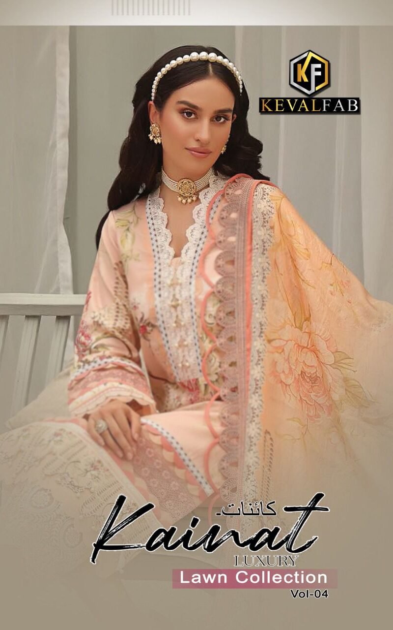 Kainat Vol 4 Keval Fab Wholesale Cotton Dress Material