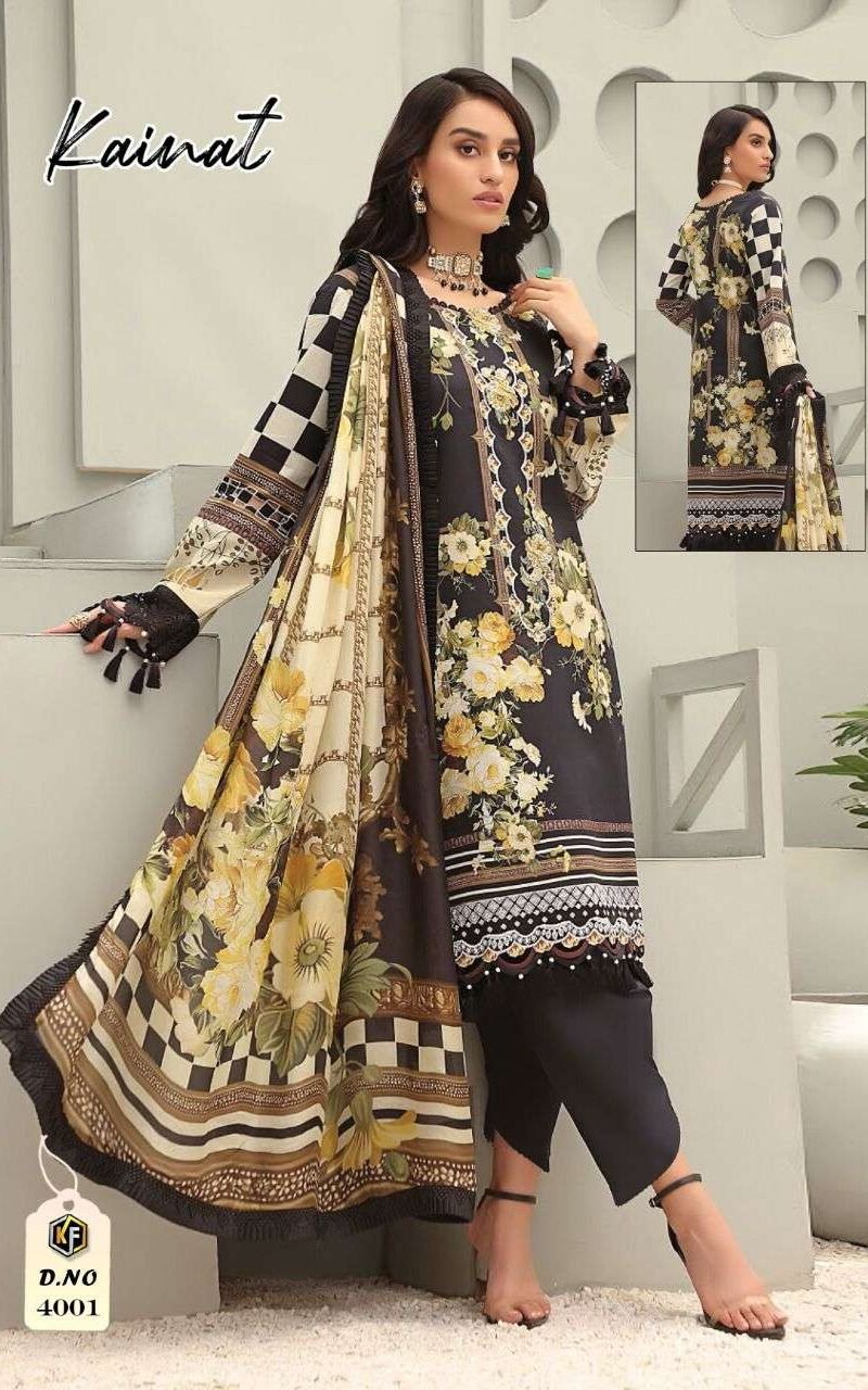 Kainat Vol 4 Keval Fab Wholesale Cotton Dress Material
