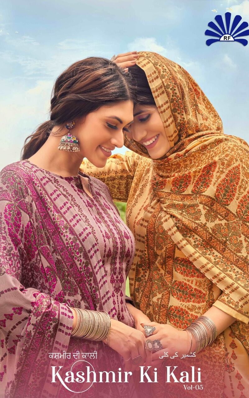 Kashmir Ki Kali Vol 5 Radha Fab Pashmina Suits Wholesale Online