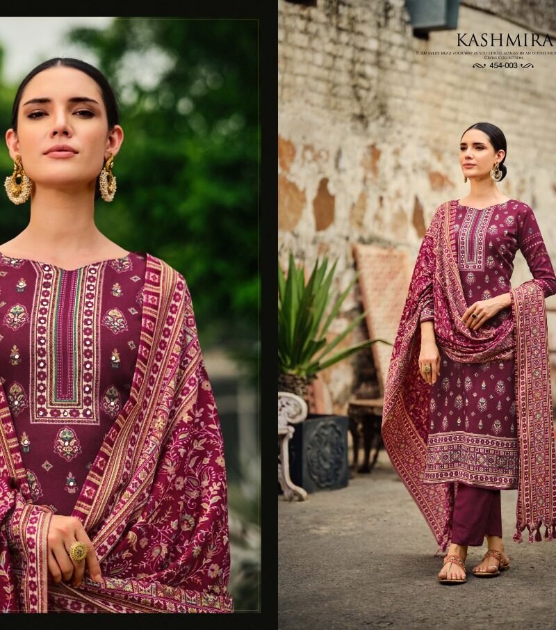 Kashmira Zulfat Designer Suits Pashmina Suits Wholesale Online