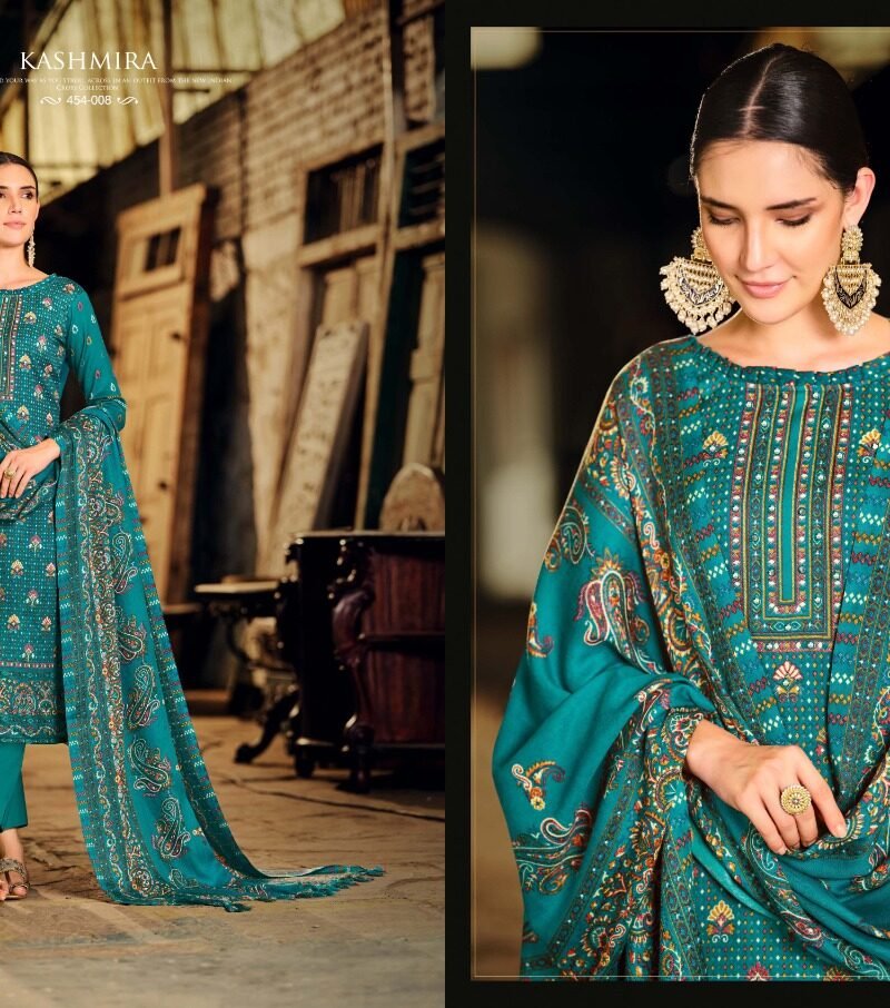 Kashmira Zulfat Designer Suits Pashmina Suits Wholesale Online