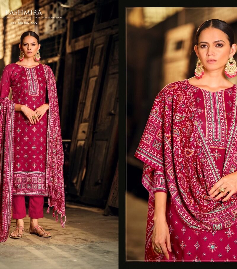 Kashmira Zulfat Designer Suits Pashmina Suits Wholesale Online