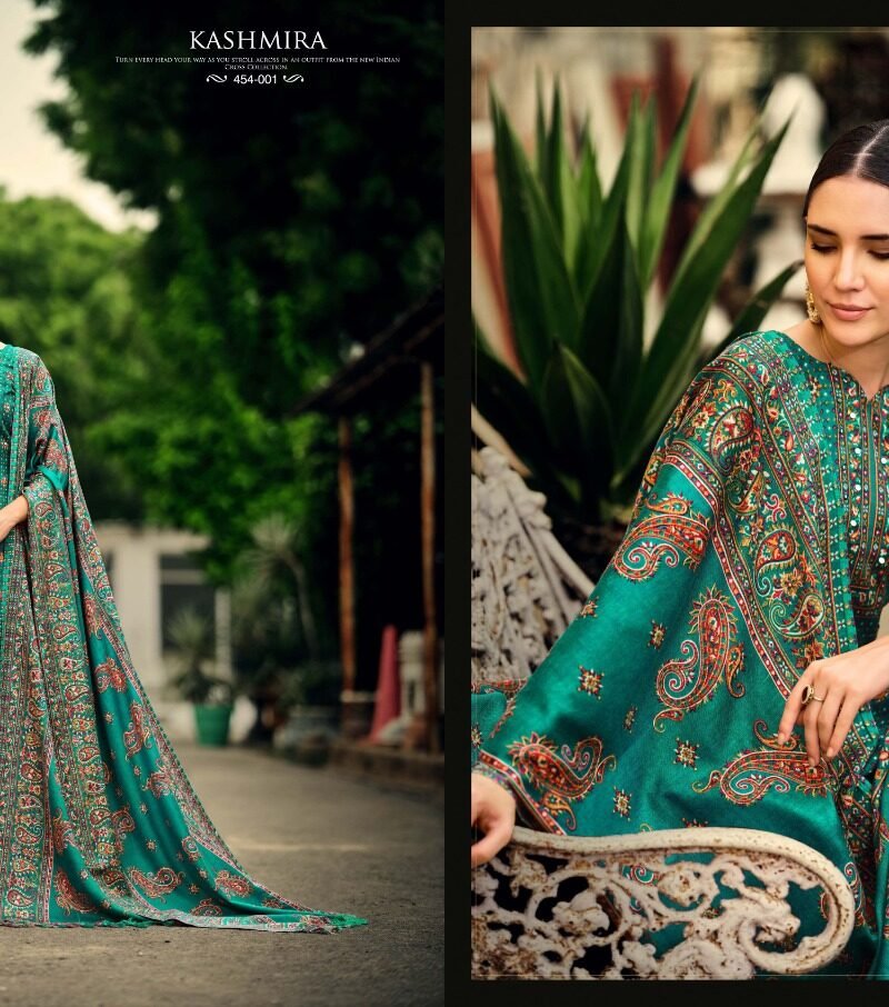 Kashmira Zulfat Designer Suits Pashmina Suits Wholesale Online