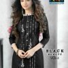 Lassa Black Beauty Cotton Dress Material for Ladies