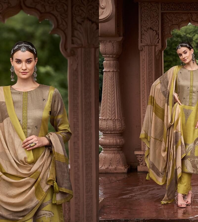 Lehja Sadhna Pashmina Suits Wholesale Online