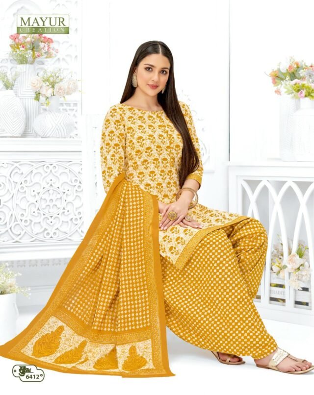 Mayur Khushi Vol 64 Wholesale Cotton Dress Material
