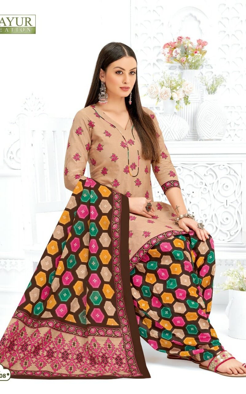 Mayur Khushi Vol 64 Wholesale Cotton Dress Material