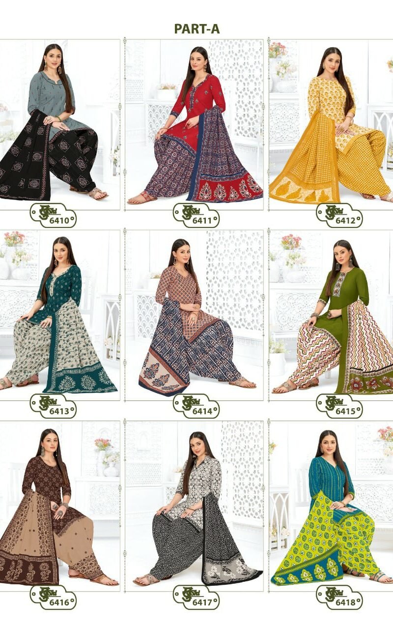 Mayur Khushi Vol 64 Wholesale Cotton Dress Material