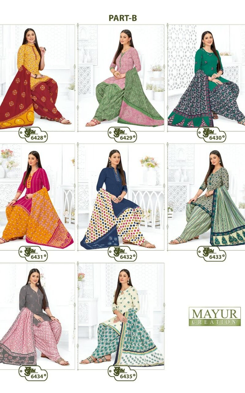 Mayur Khushi Vol 64 Wholesale Cotton Dress Material