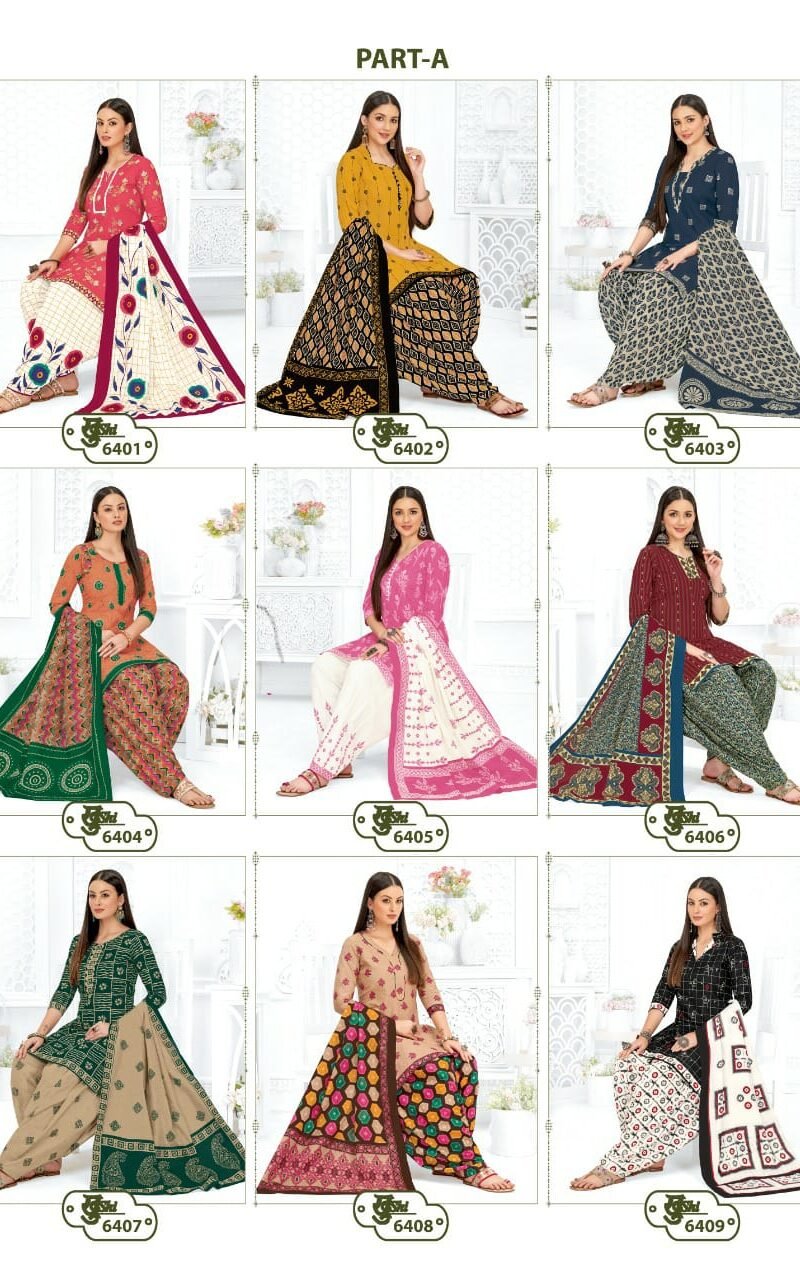 Mayur Khushi Vol 64 Wholesale Cotton Dress Material