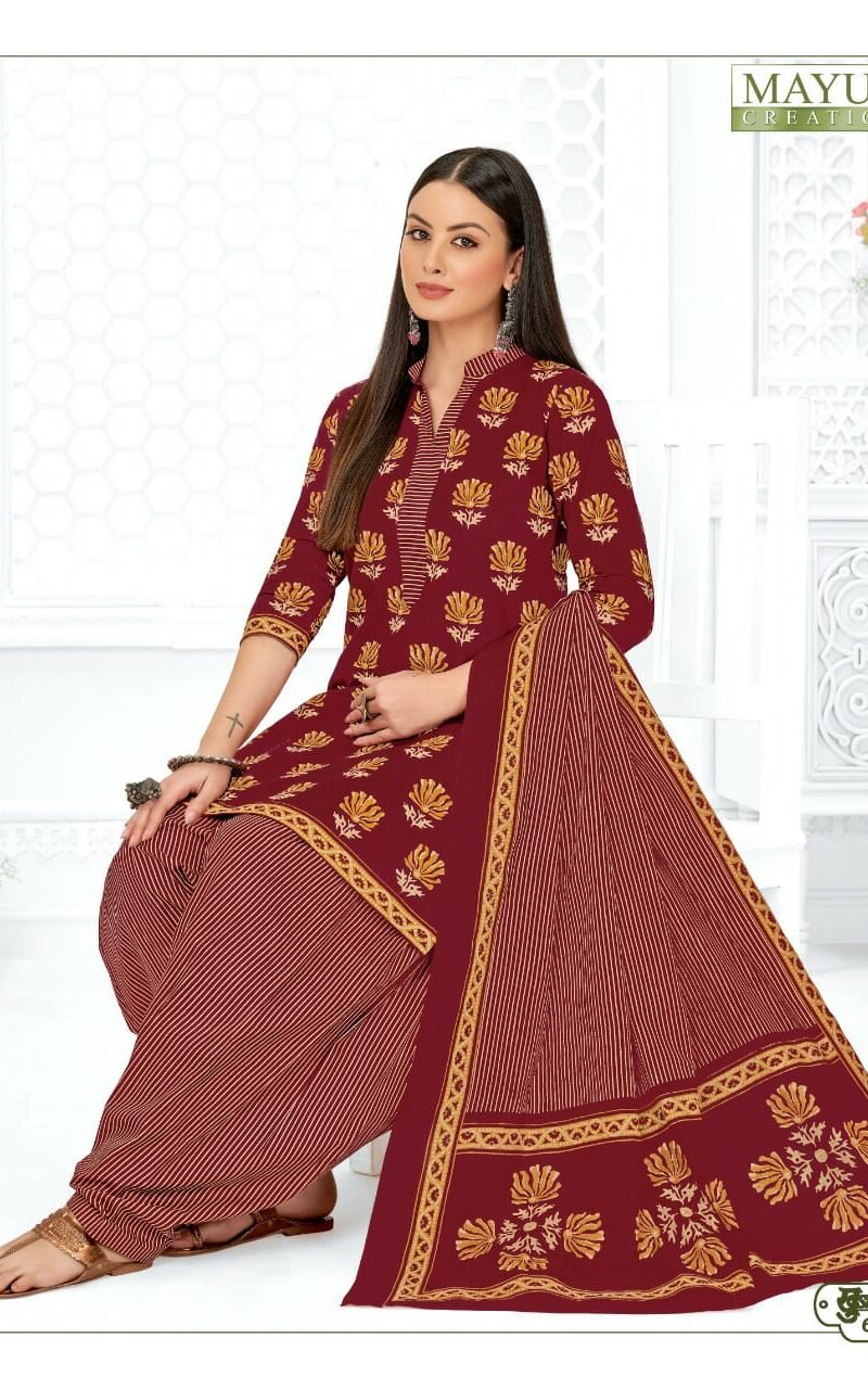 Mayur Khushi Vol 64 Wholesale Cotton Dress MaterialMayur Khushi Vol 64 Wholesale Cotton Dress Material