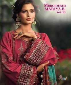 Mbroidered Mariya B Vol 10 Shree Fabs Salwar Kameez