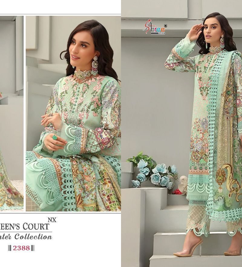 Queen’s Court Winter Collection Nx Pashmina Suits Wholesale Online