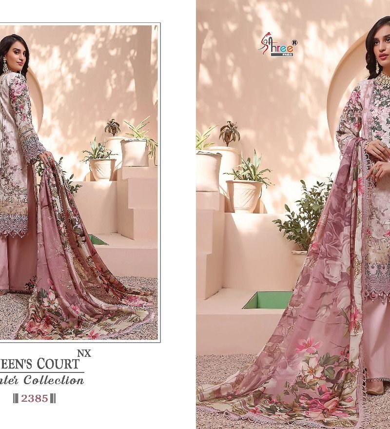 Queen’s Court Winter Collection Nx Pashmina Suits Wholesale Online