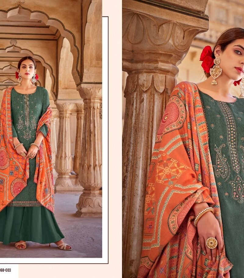 Rameena Harshit Fashion Pashmina Suits Wholesale Online