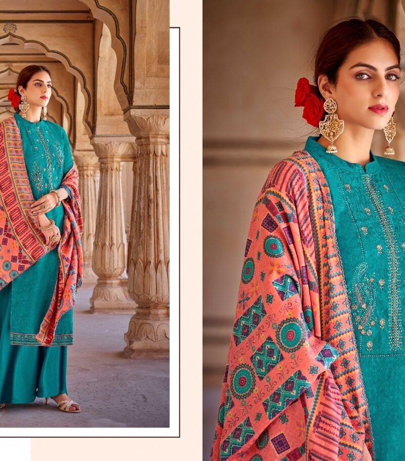 Rameena Harshit Fashion Pashmina Suits Wholesale Online