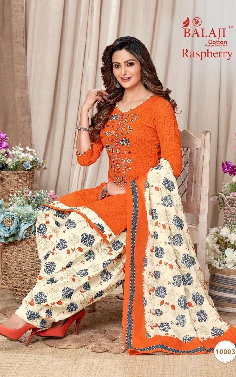 Raspberry Vol 10 Balaji Cotton Wholesale Cotton Dress Material