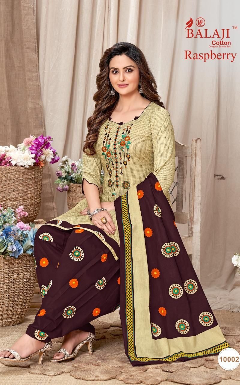 Raspberry Vol 10 Balaji Cotton Wholesale Cotton Dress Material
