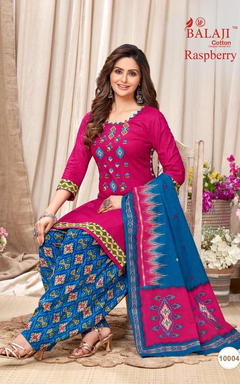 Raspberry Vol 10 Balaji Cotton Wholesale Cotton Dress Material
