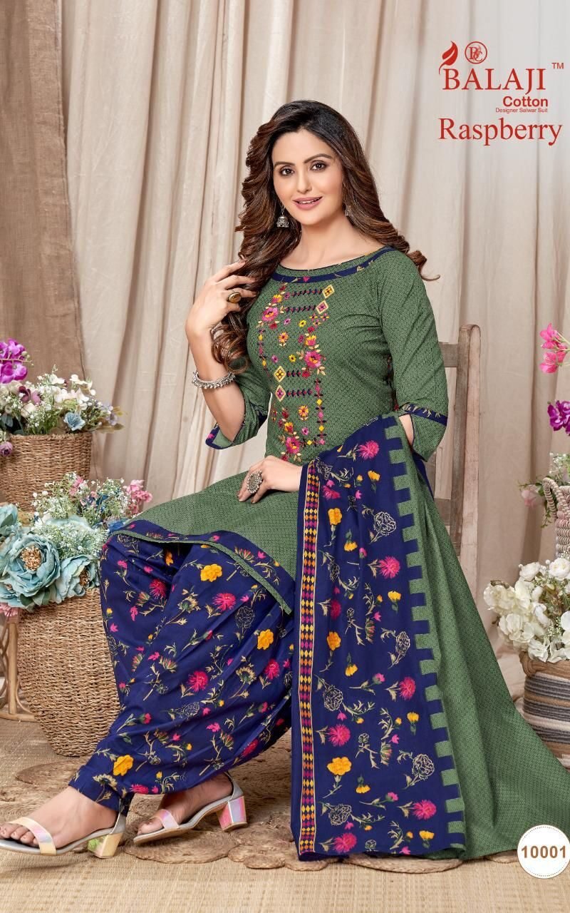 Raspberry Vol 10 Balaji Cotton Wholesale Cotton Dress Material