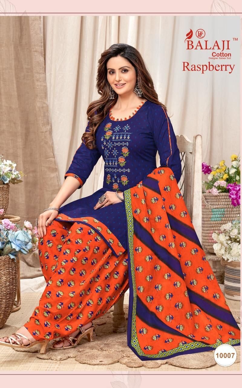 Raspberry Vol 10 Balaji Cotton Wholesale Cotton Dress Material