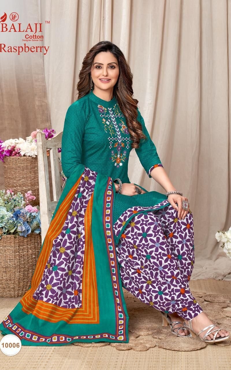 Raspberry Vol 10 Balaji Cotton Wholesale Cotton Dress Material