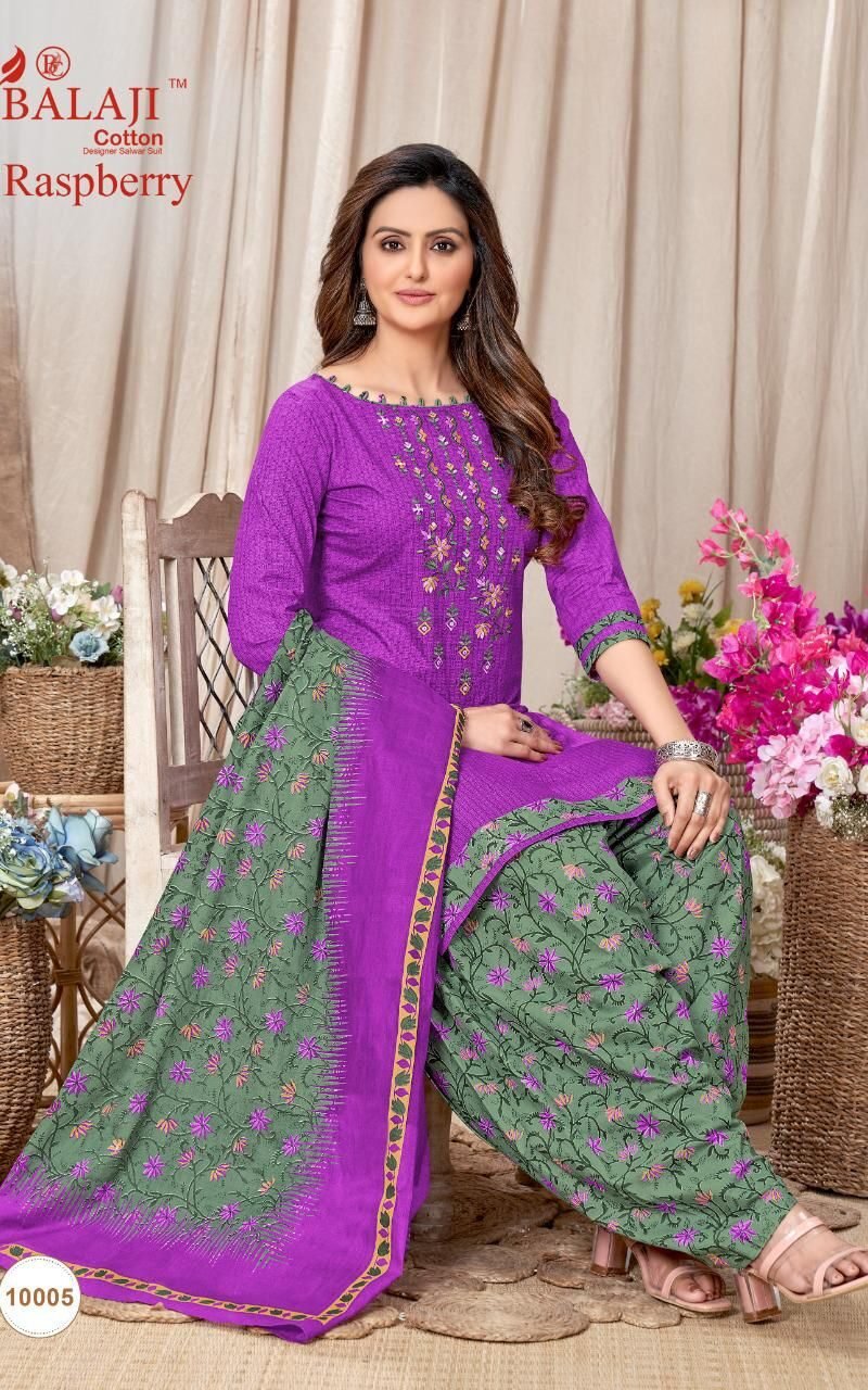 Raspberry Vol 10 Balaji Cotton Wholesale Cotton Dress Material