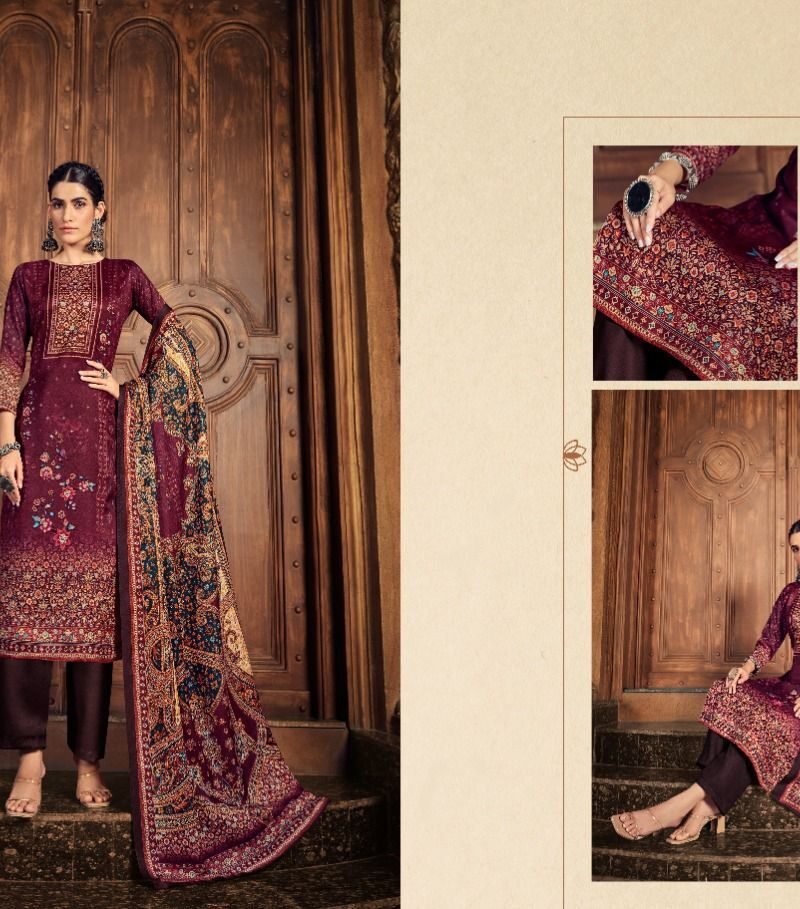 Ruhaniyat Belliza Designer Studio Pashmina Suits Wholesale Online