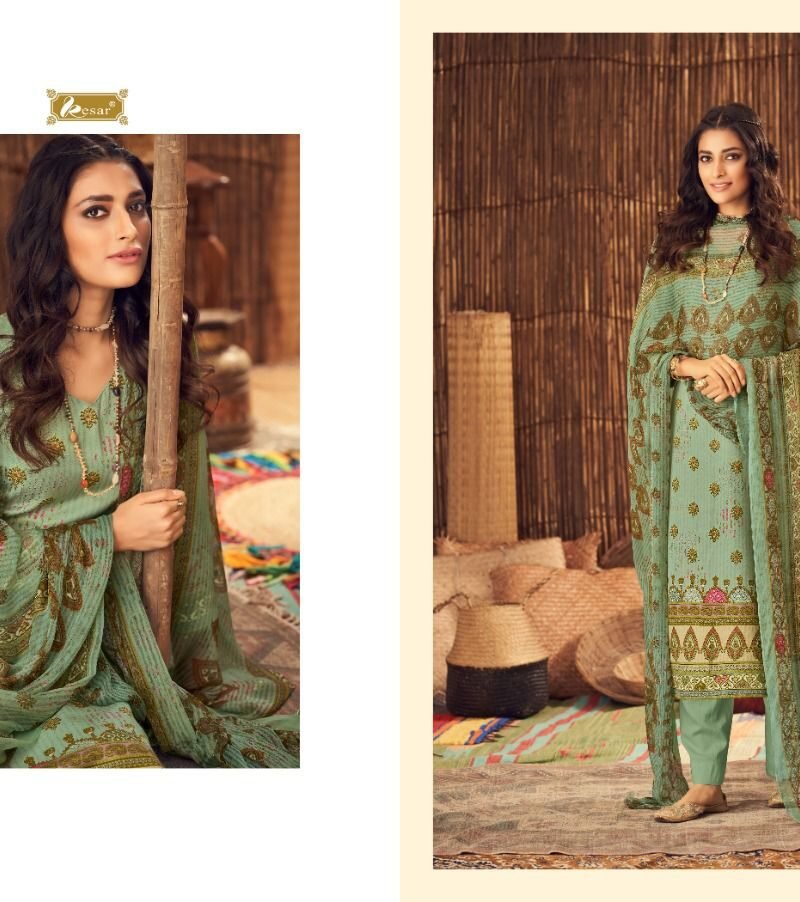Sahin Kesar Pashmina Suits Wholesale Online