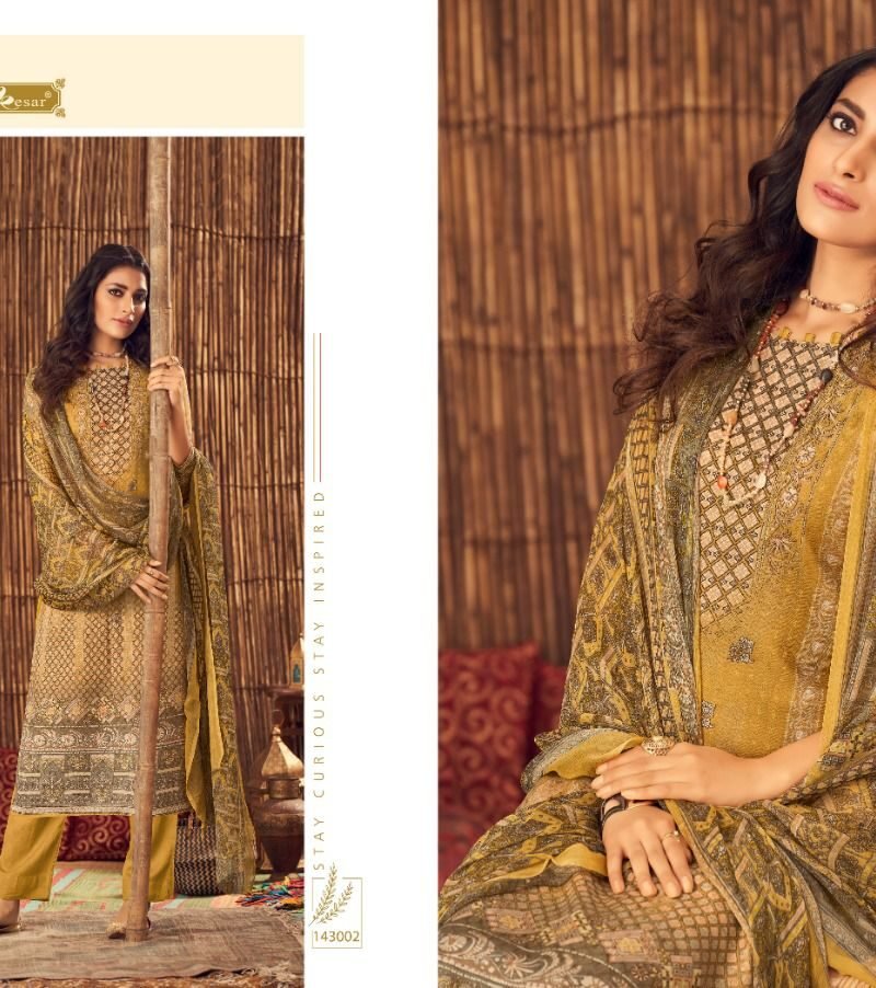 Sahin Kesar Pashmina Suits Wholesale Online