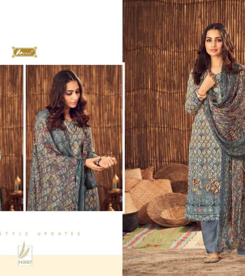 Sahin Kesar Pashmina Suits Wholesale Online
