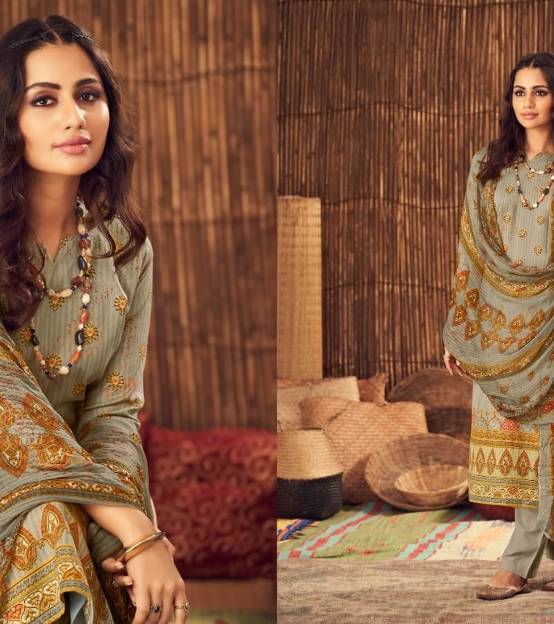 Sahin Kesar Pashmina Suits Wholesale Online