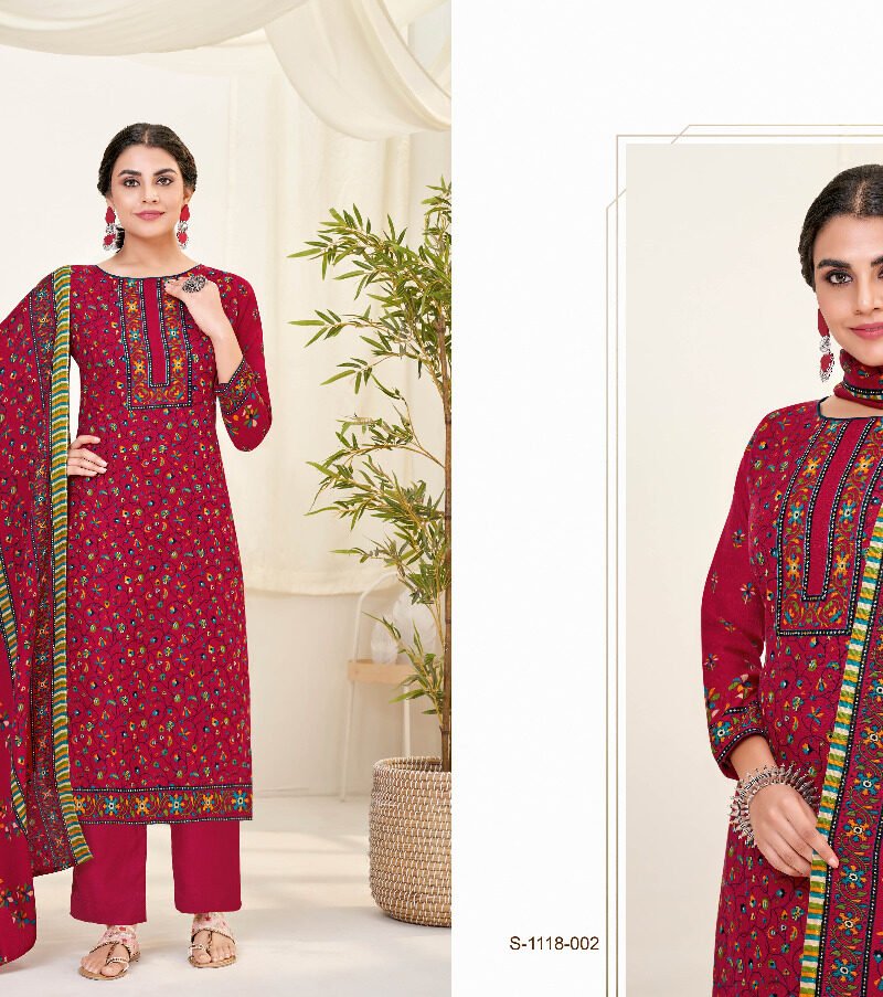 Simmer Alok Suit Pashmina Suits Wholesale Online