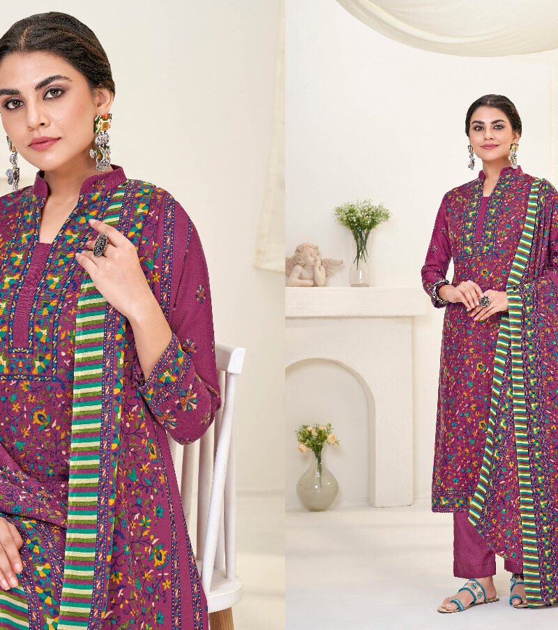 Simmer Alok Suit Pashmina Suits Wholesale Online