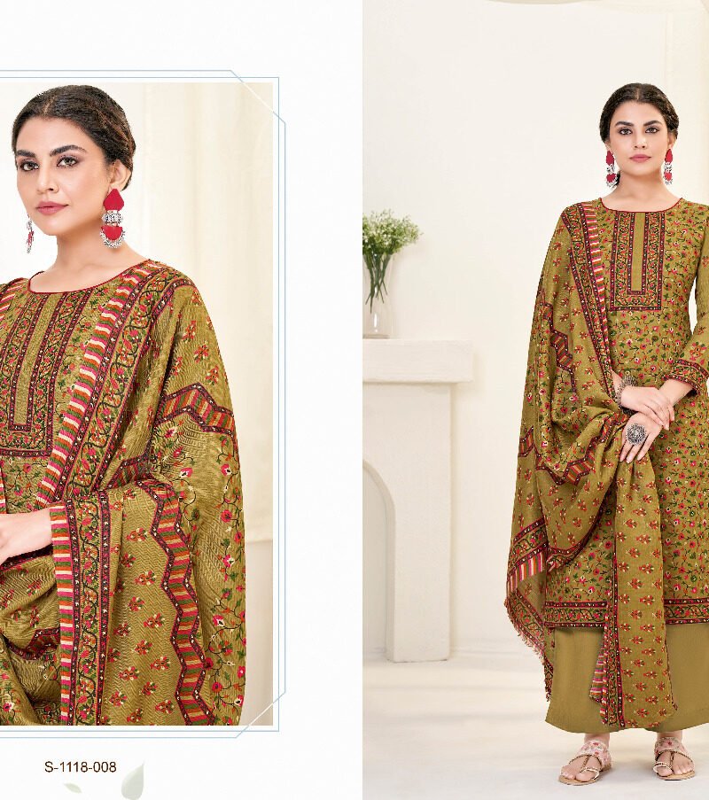 Simmer Alok Suit Pashmina Suits Wholesale Online