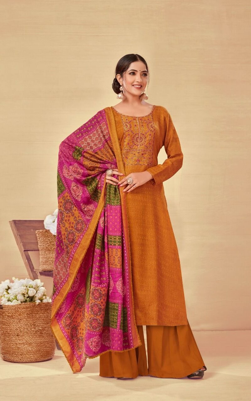 Tanvi Roli Moli Creation Pashmina Suits Wholesale Online