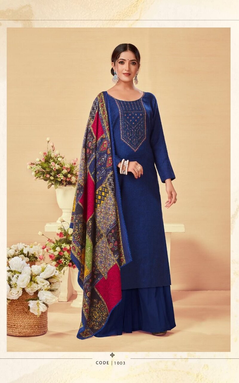 Tanvi Roli Moli Creation Pashmina Suits Wholesale Online