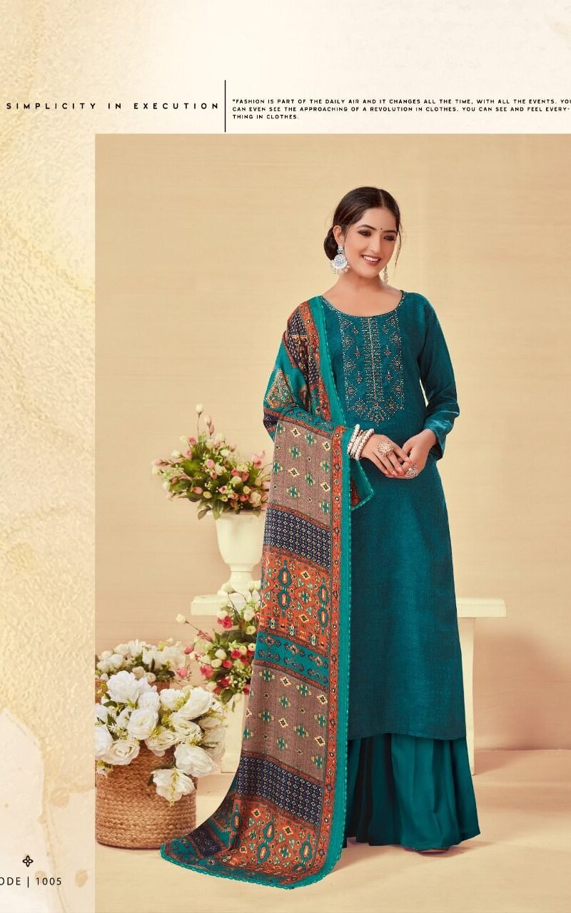 Tanvi Roli Moli Creation Pashmina Suits Wholesale Online