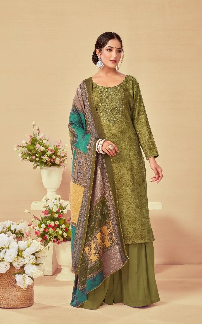 Tanvi Roli Moli Creation Pashmina Suits Wholesale Online