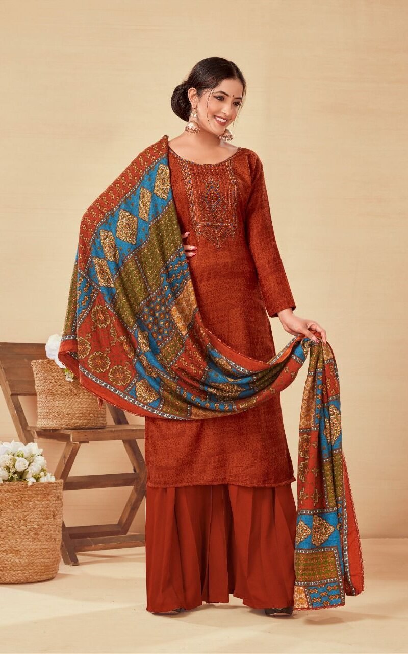 Tanvi Roli Moli Creation Pashmina Suits Wholesale Online