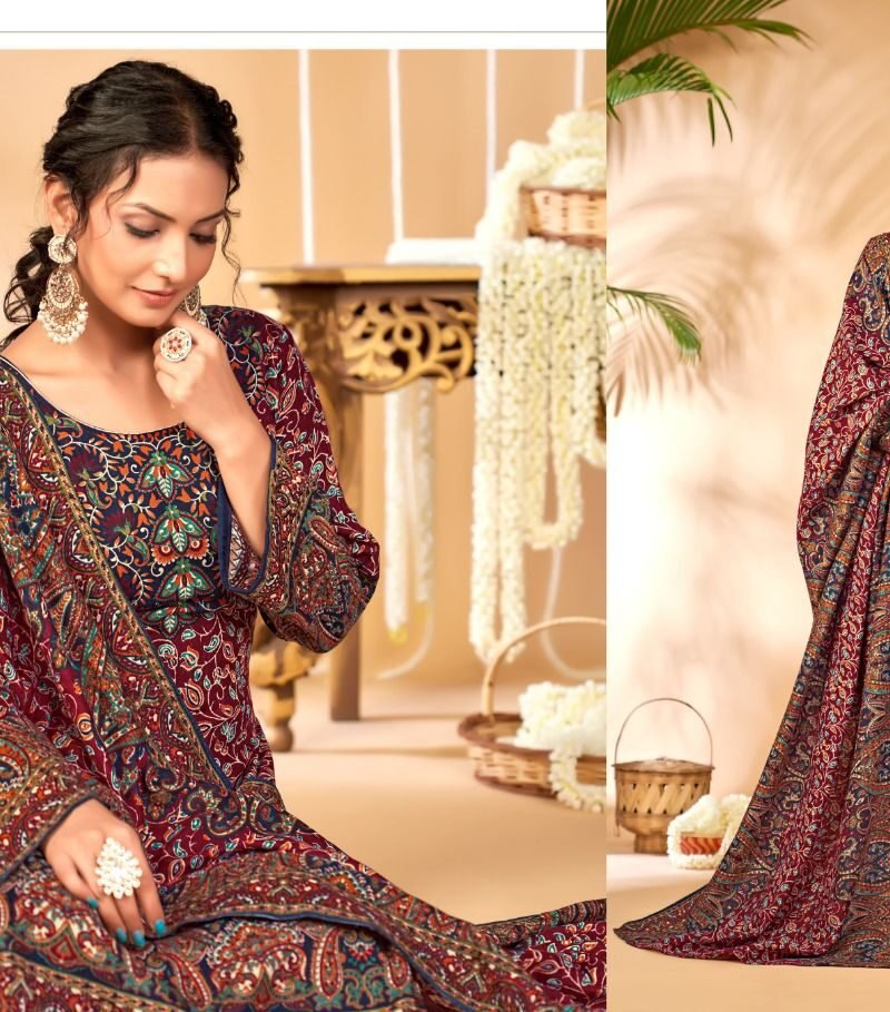 Tiara Skt Suits Pashmina Suits Wholesale Online