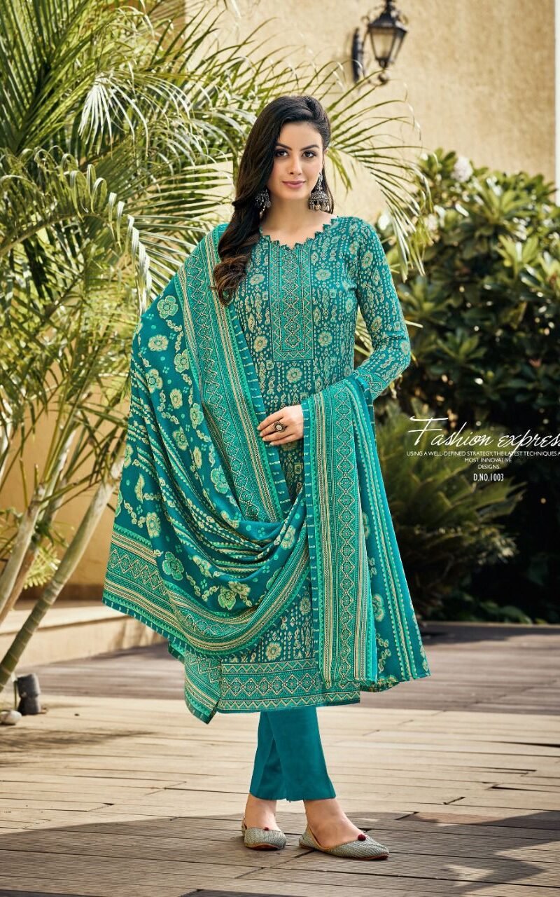 Urvika Roli Moli Creation Pashmina Suits Wholesale Online