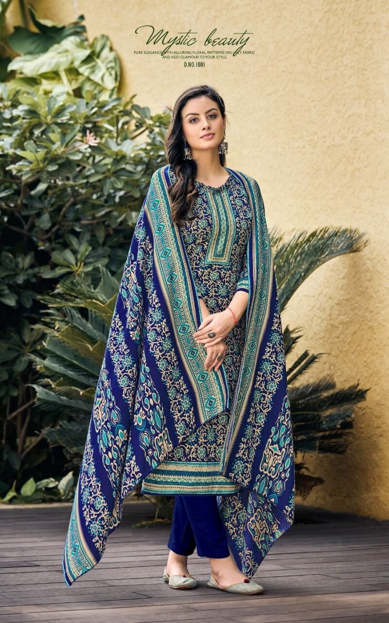 Urvika Roli Moli Creation Pashmina Suits Wholesale Online