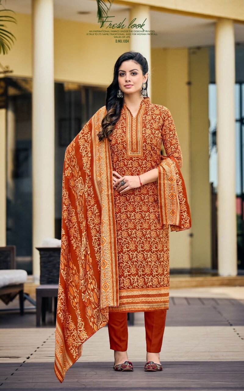 Urvika Roli Moli Creation Pashmina Suits Wholesale Online