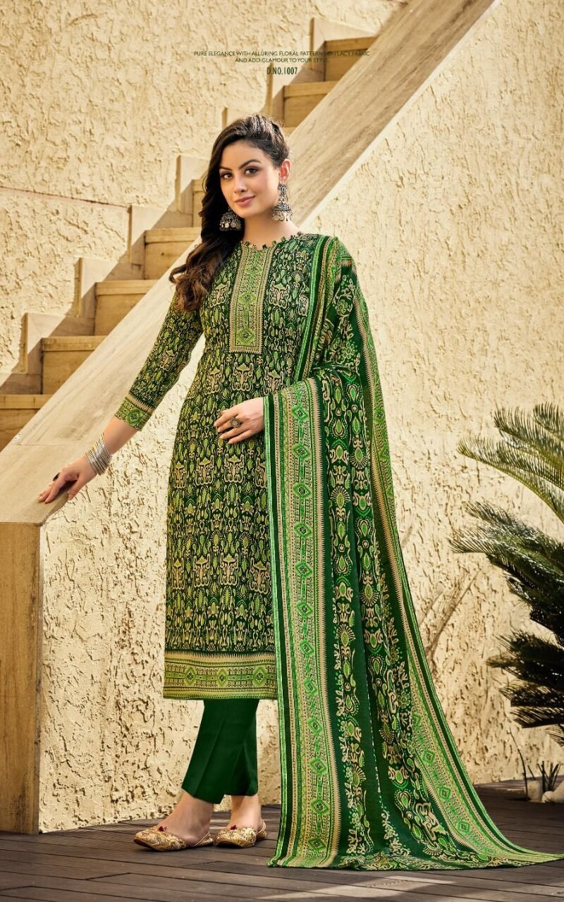 Urvika Roli Moli Creation Pashmina Suits Wholesale Online