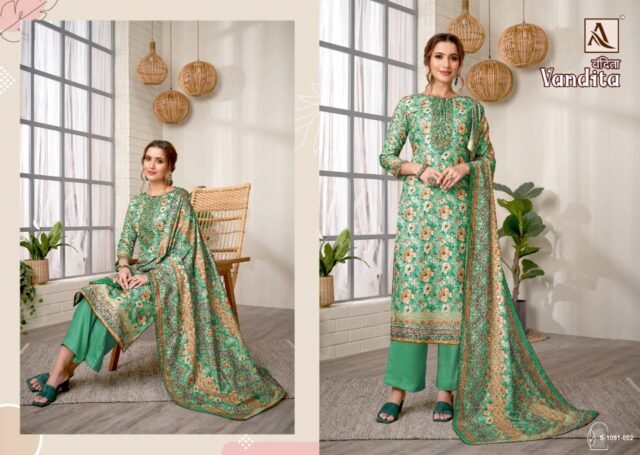 Vandita Alok Suit Pashmina Suits Wholesale Online