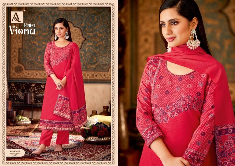 Viona Alok Suit Pashmina Suits Wholesale Online