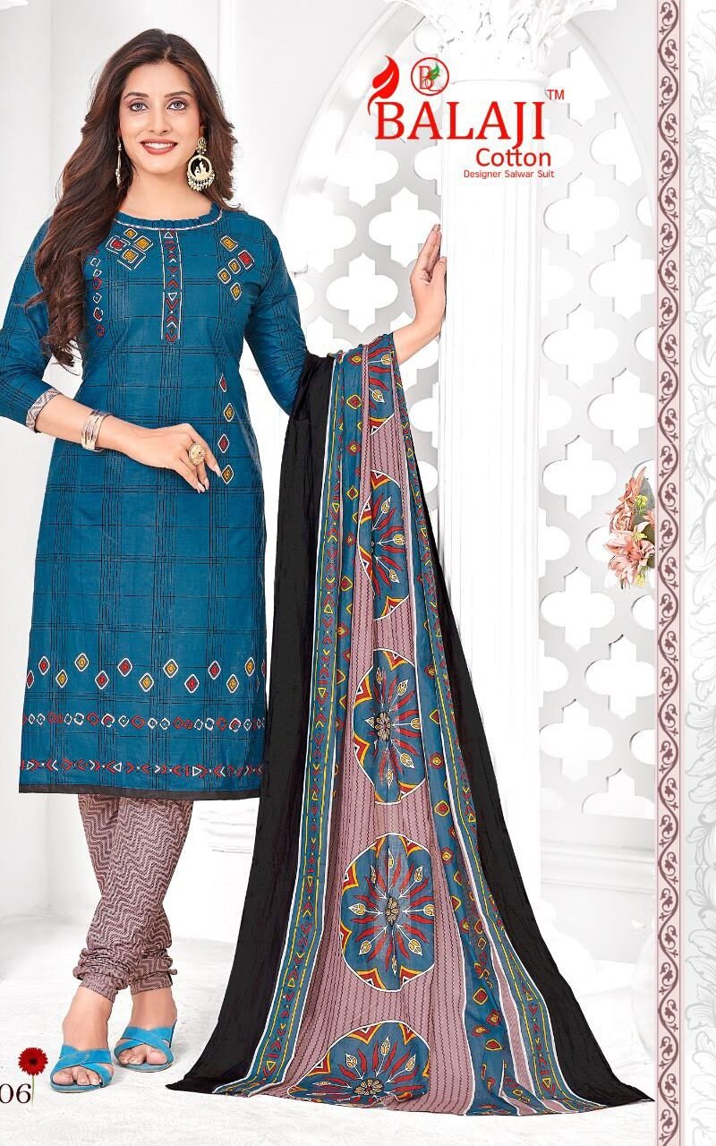 Wholesale Cotton Dress Material Balaji Hungama Vol 14