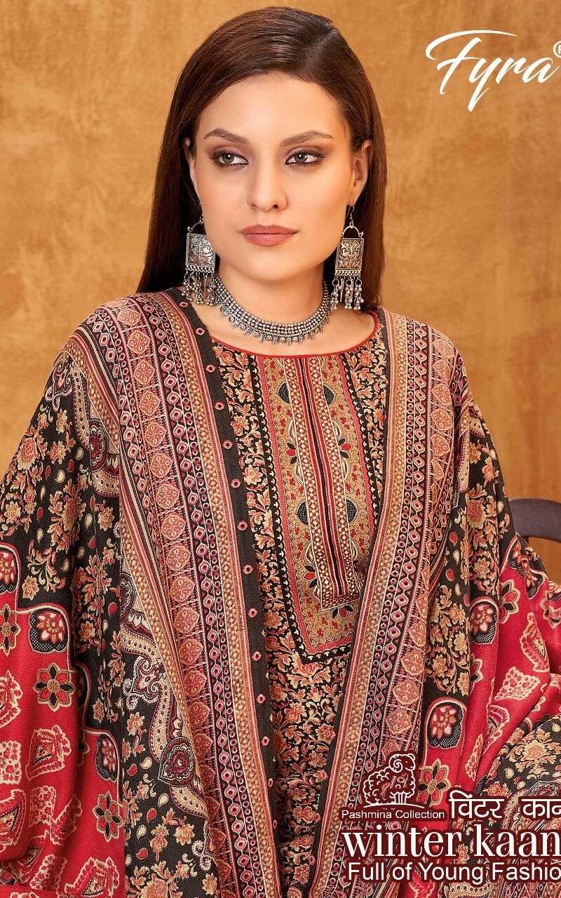 Winter Kaani Fyra Designing Pashmina Suits Wholesale Online